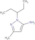 1-(1-Ethylpropyl)-3-methyl-1H-pyrazol-5-amine