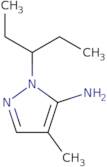 1-(1-Ethylpropyl)-4-methyl-1H-pyrazol-5-amine