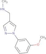 1-[1-(3-Methoxyphenyl)-1H-pyrazol-4-yl]-N-methylmethanamine