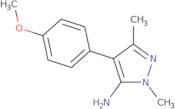 4-(4-Methoxy-phenyl)-2,5-dimethyl-2H-pyrazol-3-ylamine