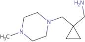 ((1-[(4-Methyl-1-piperazinyl)methyl]cyclopropyl)methyl)amine