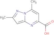 2,7-Dimethylpyrazolo[1,5-a]pyrimidine-5-carboxylic acid