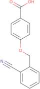 4-[(2-Cyanobenzyl)oxy]benzoic acid