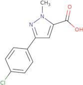 5-(4-Chloro-phenyl)-2-methyl-2H-pyrazole-3-carboxylic acid