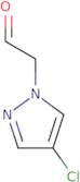 (4-Chloro-1H-pyrazol-1-yl)acetaldehyde