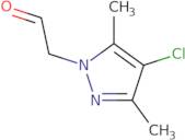 (4-Chloro-3,5-dimethyl-1H-pyrazol-1-yl)-acetaldehyde