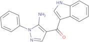 (5-Amino-1-phenyl-1H-pyrazol-4-yl)(1H-indol-3-yl)methanone