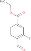 Ethyl 3-fluoro-4-formylbenzoate