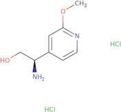 (2R)-2-Amino-2-(2-methoxy(4-pyridyl))ethan-1-ol dihydrochloride