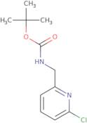 Carbamic acid, N-[(6-chloro-2-pyridinyl)methyl]-, 1,1-dimethylethyl ester