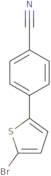 4-(5-Bromothiophen-2-yl)benzonitrile