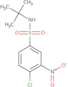 N-tert-Butyl-4-chloro-3-nitrobenzene-1-sulfonamide