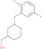 {1-[(2,5-Difluorophenyl)methyl]piperidin-3-yl}methanol