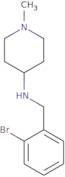 N-[(2-Bromophenyl)methyl]-1-methylpiperidin-4-amine