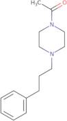1-[4-(3-Phenylpropyl)piperazin-1-yl]ethan-1-one