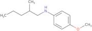 4-Methoxy-N-(2-methylpentyl)aniline