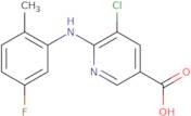 5-Chloro-6-[(5-fluoro-2-methylphenyl)amino]pyridine-3-carboxylic acid