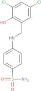 4-{[(3,5-Dichloro-2-hydroxyphenyl)methyl]amino}benzene-1-sulfonamide