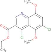 Ethyl 4,6-dichloro-5,8-dimethoxyquinoline-3-carboxylate