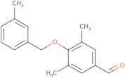 3,5-Dimethyl-4-[(3-methylphenyl)methoxy]benzaldehyde