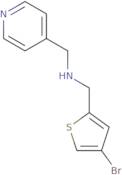 [(4-Bromothiophen-2-yl)methyl](pyridin-4-ylmethyl)amine