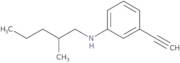 3-Ethynyl-N-(2-methylpentyl)aniline