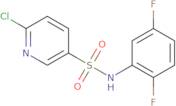 6-Chloro-N-(2,5-difluorophenyl)pyridine-3-sulfonamide