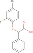 2-(4-Bromo-2-fluorophenoxy)-2-phenylacetic acid