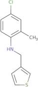 4-Chloro-2-methyl-N-(thiophen-3-ylmethyl)aniline