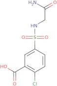 5-[(Carbamoylmethyl)sulfamoyl]-2-chlorobenzoic acid