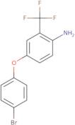 4-(4-Bromophenoxy)-2-(trifluoromethyl)aniline