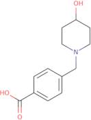 4-[(4-Hydroxypiperidin-1-yl)methyl]benzoic acid