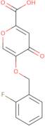 5-[(2-Fluorobenzyl)oxy]-4-oxo-4H-pyran-2-carboxylic acid