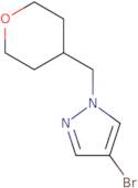 4-Bromo-1-((tetrahydro-2H-pyran-4-yl)methyl)-1H-pyrazole