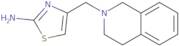 4-(3,4-Dihydroisoquinolin-2(1H)-ylmethyl)-1,3-thiazol-2-amine