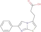 3-(6-Phenylimidazo[2,1-b][1,3]thiazol-3-yl)propanoic acid