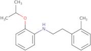 2-Isopropoxy-N-(2-methylphenethyl)aniline