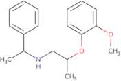 N-[2-(2-Methoxyphenoxy)propyl]-N-(1-phenylethyl)amine