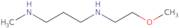 N1-(2-Methoxyethyl)-N3-methyl-1,3-propanediamine