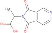 2-{1,3-Dioxo-1H,2H,3H-pyrrolo[3,4-c]pyridin-2-yl}propanoic acid