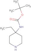 tert-Butyl (4-ethylpiperidin-4-yl)carbamate