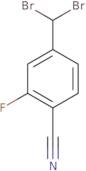 4-(Dibromomethyl)-2-fluorobenzonitrile