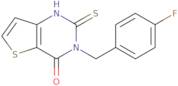 3-(4-Fluorobenzyl)-2-thioxo-2,3-dihydrothieno[3,2-d]pyrimidin-4(1H)-one