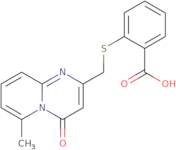 2-[({6-Methyl-4-oxo-4H-pyrido[1,2-a]pyrimidin-2-yl}methyl)sulfanyl]benzoic acid