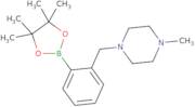 1-Methyl-4-{[2-(tetramethyl-1,3,2-dioxaborolan-2-yl)phenyl]methyl}piperazine