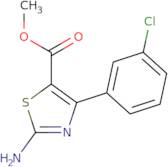 Methyl 2-amino-4-(3-chlorophenyl)thiazole-5-carboxylate