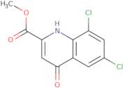 Methyl 6,8-dichloro-4-oxo-1,4-dihydroquinoline-2-carboxylate