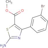 Methyl 2-amino-4-(3-bromophenyl)thiazole-5-carboxylate