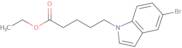 Ethyl 5-(5-bromo-1H-indol-1-yl)pentanoate