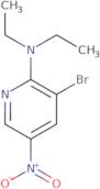 3-Bromo-2-(N,N-diethylamino)-5-nitropyridine